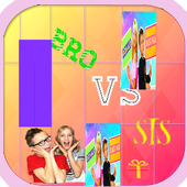 Sis vs Bro game piano tiles icon