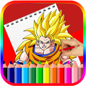 How To Draw : Dragon Ball Z   Easy icon