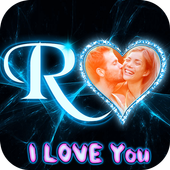 Lighting Text Photo Frames icon