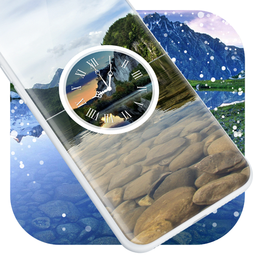 Lake Clock Live Wallpaper icon