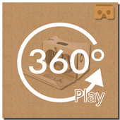 VR 360 Video Play icon