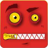 Monster Zipper Go Locker on 9Apps