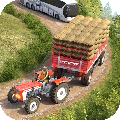 Tractor Cargo Farming Sim 2 icon