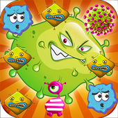 Sweet Germ Crush: Match 3 Game icon