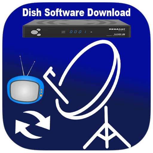 All Satellite Dish Receiver Software Downloader أيقونة