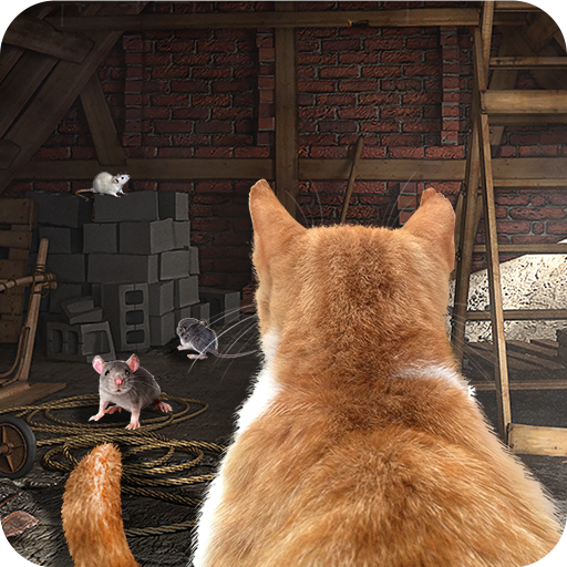 Cat Hunter Mouse House icon