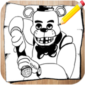 Draw five nights at freddy's Characters icon
