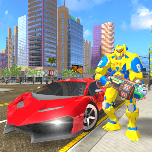 Grand Robot Gangster Miami City Auto Theft icon