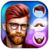 Man Tattoo and Hairstyle Photo Editor icon