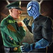 Superhero Fighter pro in crime city battle arena icon