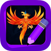 Learn How to Draw Phoenix أيقونة