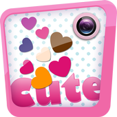 Cute Photo Stickers for Girls icon