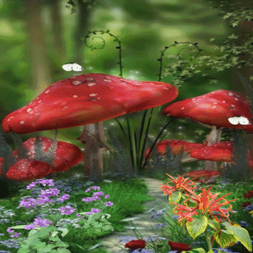 Red Mushroom Live Wallpaper icon