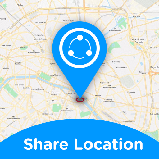 Share Location, share my location, location finder icon