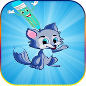 Drawing cartoons icon