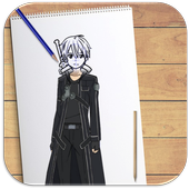 How to Draw Sword Art Online icon