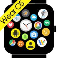 Watchface Tile Launcher dari Bubble Cloud Wear OS on 9Apps