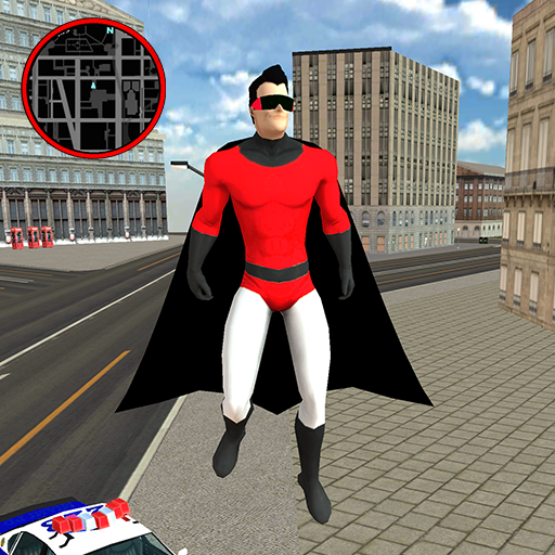 Flying SuperHero Rope Vegas Rescue icon