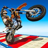 Tricky Motorbike Trail Stunt icon