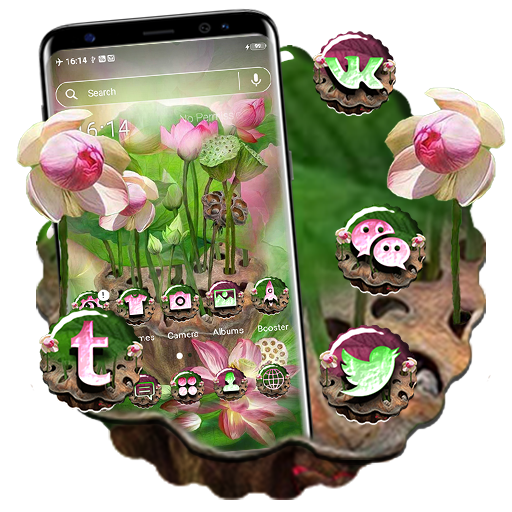 Lotus Digital Painting Theme icon