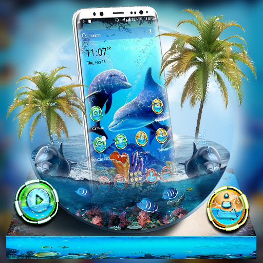 Dolphin Launcher Theme icon