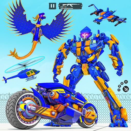 Dragon Robot Car Transform Sim icon