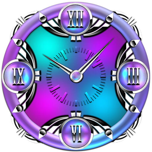 Light Pattern Clock Widget icon