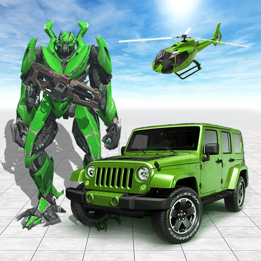 Robot Muscle Car Robot Transform Super Robot Game icon