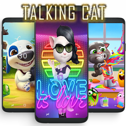 talking cat wallpaper icon