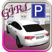 Girl Car Parking 3D icon
