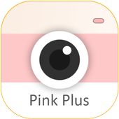 Pink plus Cam - Analog film photo Pink  icon