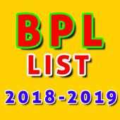 BPL LIST 2018