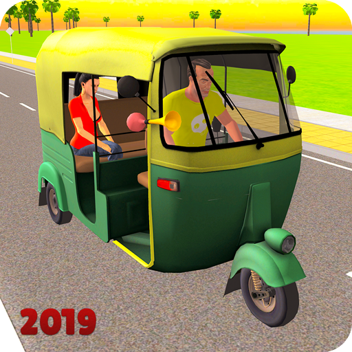 Offroad Tuk Tuk Rickshaw Taxi Sim 2019 icon
