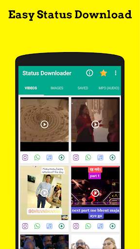 Status Viewer And Downloader | Video Status to MP3 скриншот 2
