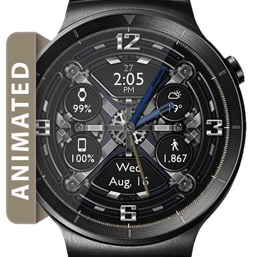 ikon Mechani-Gears HD Watch Face