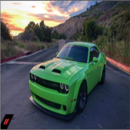 Supercharged racer-Car drift icon