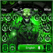 Green Tech Robot-toetsenbord icon