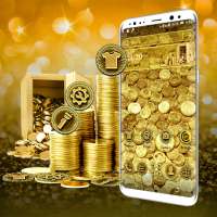 Gold Coin Launcher Theme on 9Apps