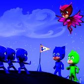 Pj Super Masks: Heroes Fight icon