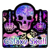 Galaxy Skull Keyboard icon