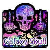 Keyboard Skull Galaxy