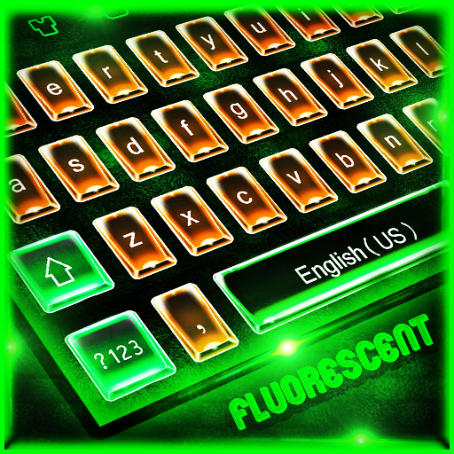 Fluorescent Green Keyboard Theme icon