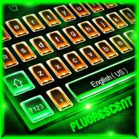 Fluorescent Green Keyboard Theme