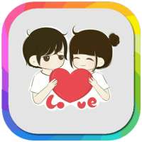 Romantic Love Cartoon Wallpaper