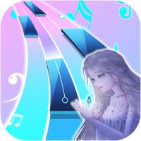 Frozen On Piano Tiles