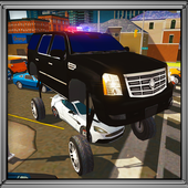 VIP President Security Elevated Legendary Car icon