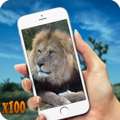 mega camera zoom in  icon