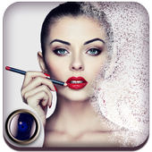 Pixel Effect - shattered pixel photo editing icon