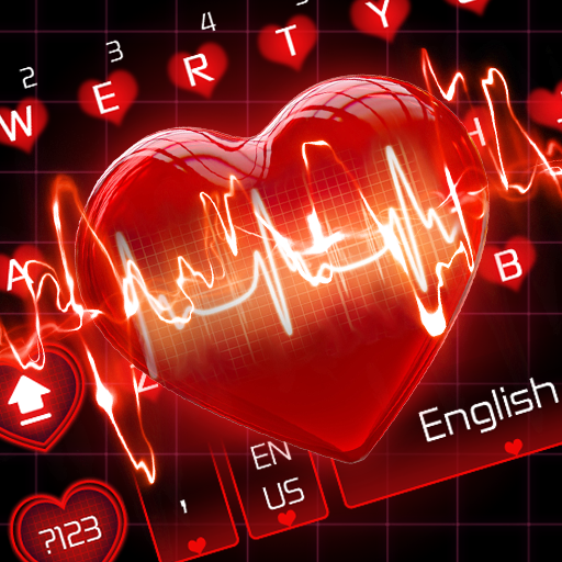 Hot Love Heart keyboard icon