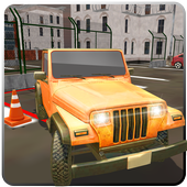 Jeep Parking 4x4 – Crazy Jeep Stunt Simulator 3D icon